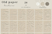 Old paper texture pack, a Texture Graphic by LiChu Art (Thumbnail 6 of 10)