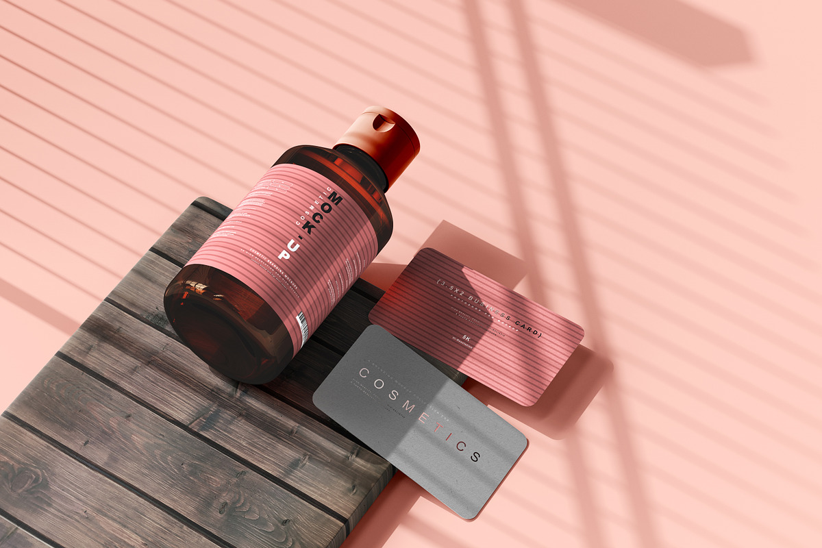250+ Cosmetic Branding Mockup Bundle, a Cups & Container Mockup by pmvch (Photo 63 of 273)