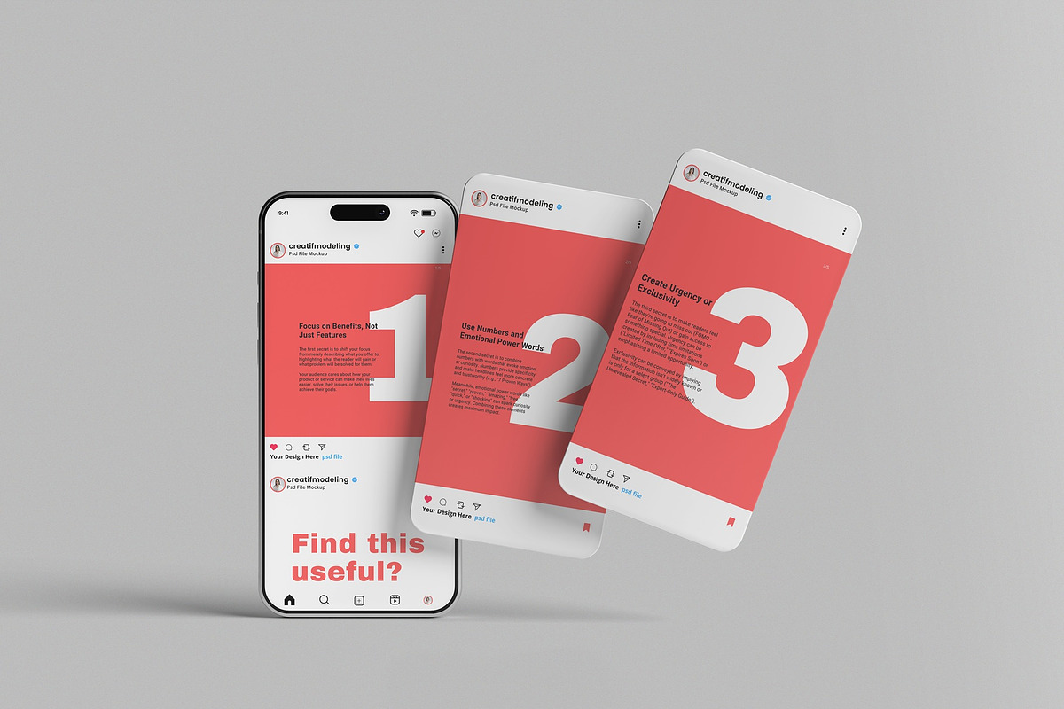 Media Social Post Mockup, an Advertising Mockup by hokagata (Photo 5 of 5)