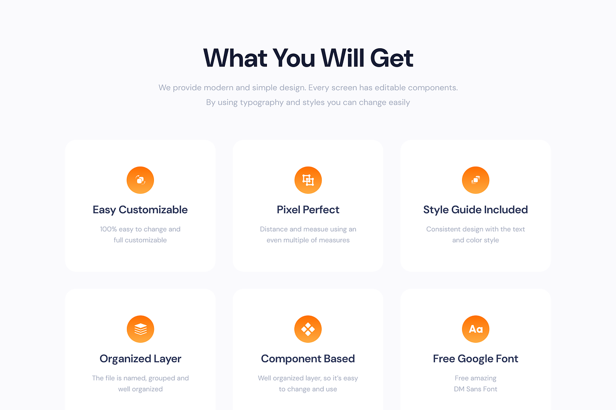 Food Delivery Mobile App UI Kit preview 2