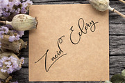 Animal Script, a Script Font by Moly Mol (Thumbnail 5 of 11)
