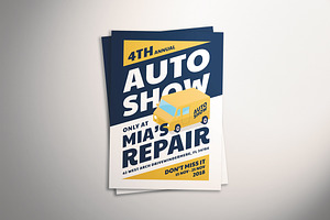 Auto Show Flyer, a Flyer Template by The Good Store