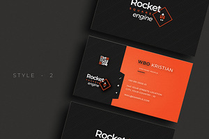 Premium Feel Business Card - V.21