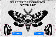 120 Procreate Tattoo Brushes, a Brush Add-On by Nuclear Brushes (Thumbnail 6 of 10)
