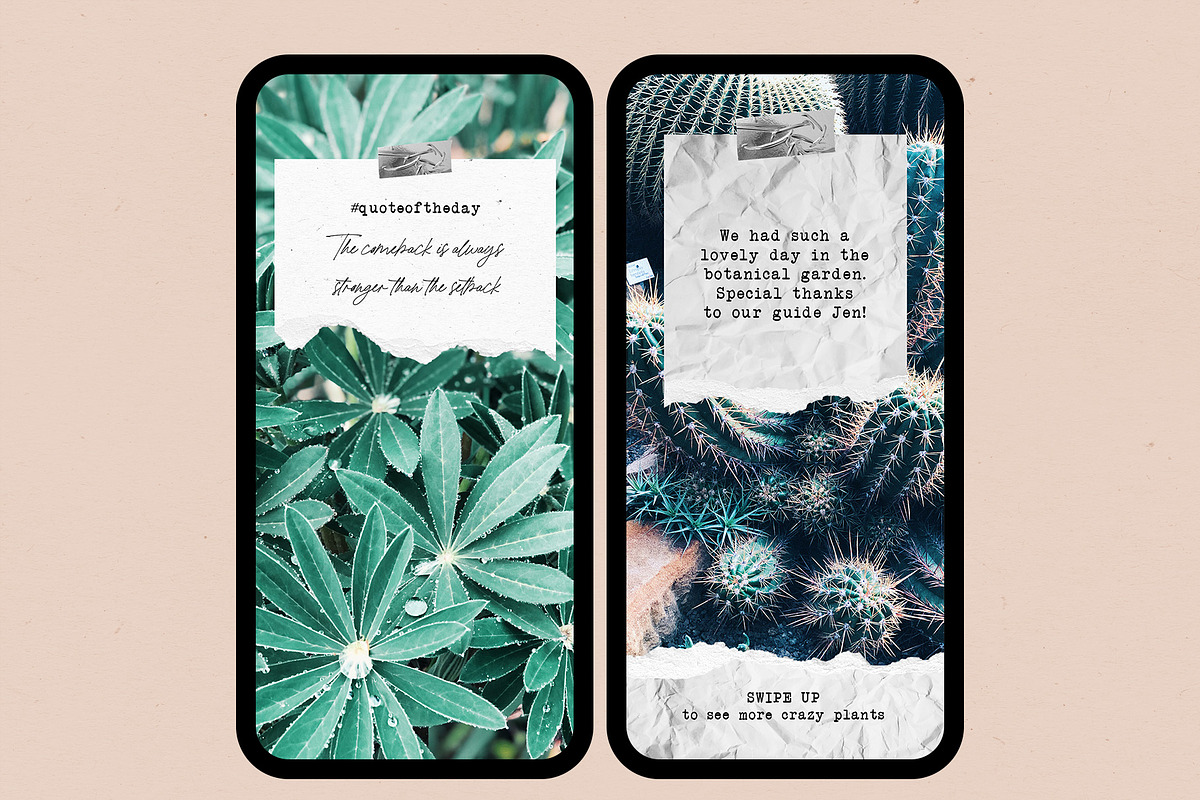 Torn Paper Instagram Story Sticker, an Object Graphic by U + Me Studio (Photo 5 of 9)
