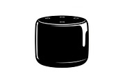 50 Smart Speaker Silhouette Icon, an Illustration by jahid234 (Thumbnail 32 of 51)