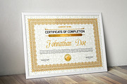Certificate Word | PSD | AI, a Stationery Template by Curve Design (Thumbnail 2 of 4)