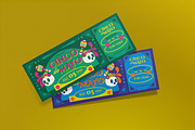 Art Deco Cinco De Mayo Ticket, a Card Template by graphicook (Thumbnail 2 of 3)