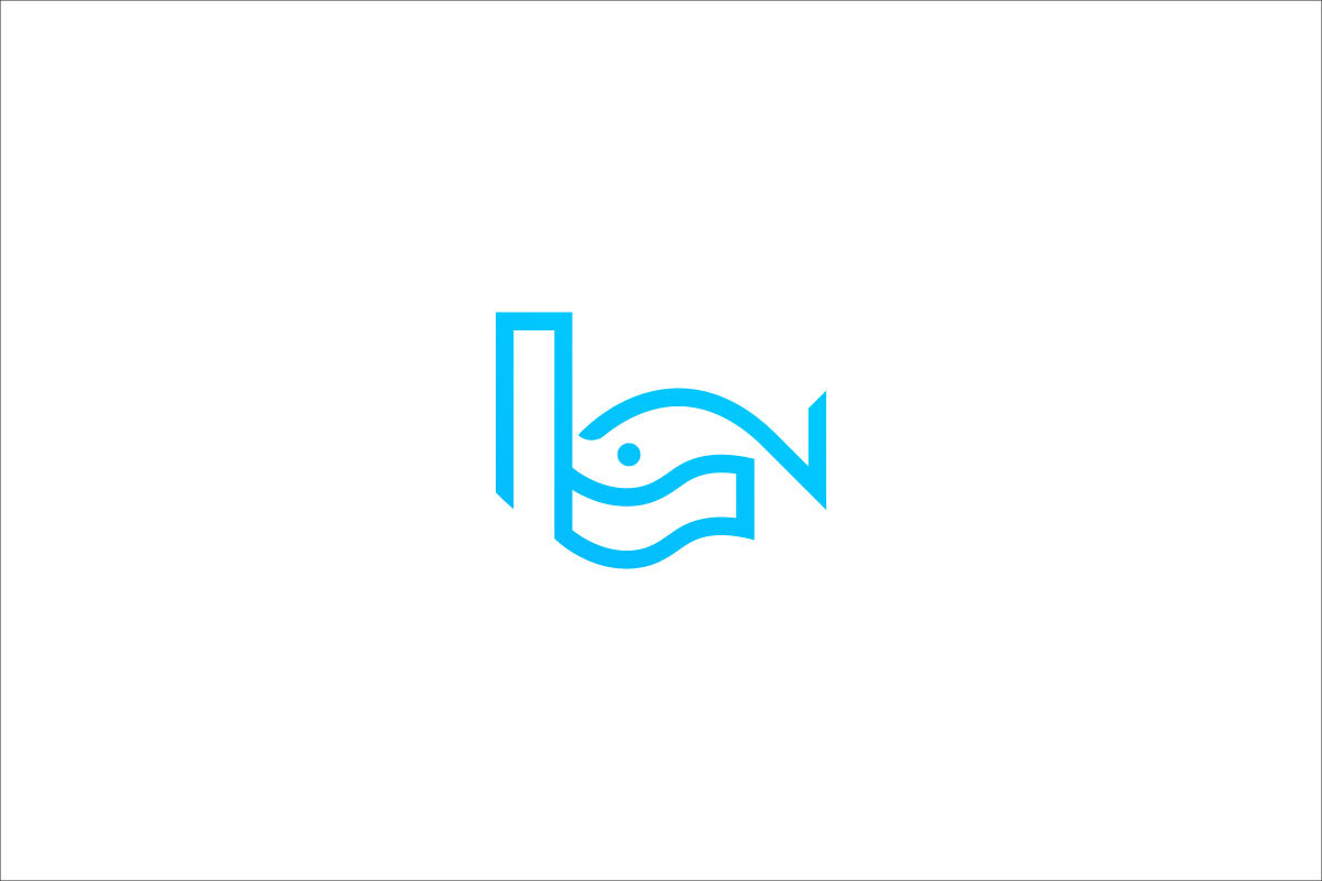 Minimalist Fish & Wave L Letter Logo, a Branding & Logo Template by arhabib (Photo 9 of 14)