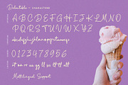 Delectable - Handwritten Font, a Script Font by Alpaprana (Thumbnail 5 of 9)