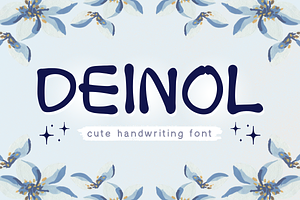 Deinol Handwriting Font