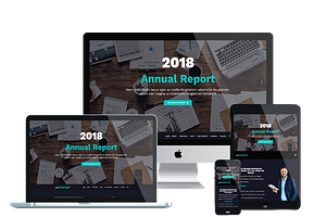 LT Report Finance WordPress Theme