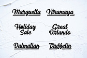 Radiant Script, a Script Font by great19 (Thumbnail 9 of 11)