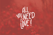 Amora - Cute Font, a Script Font by ulndsgn (Thumbnail 2 of 4)