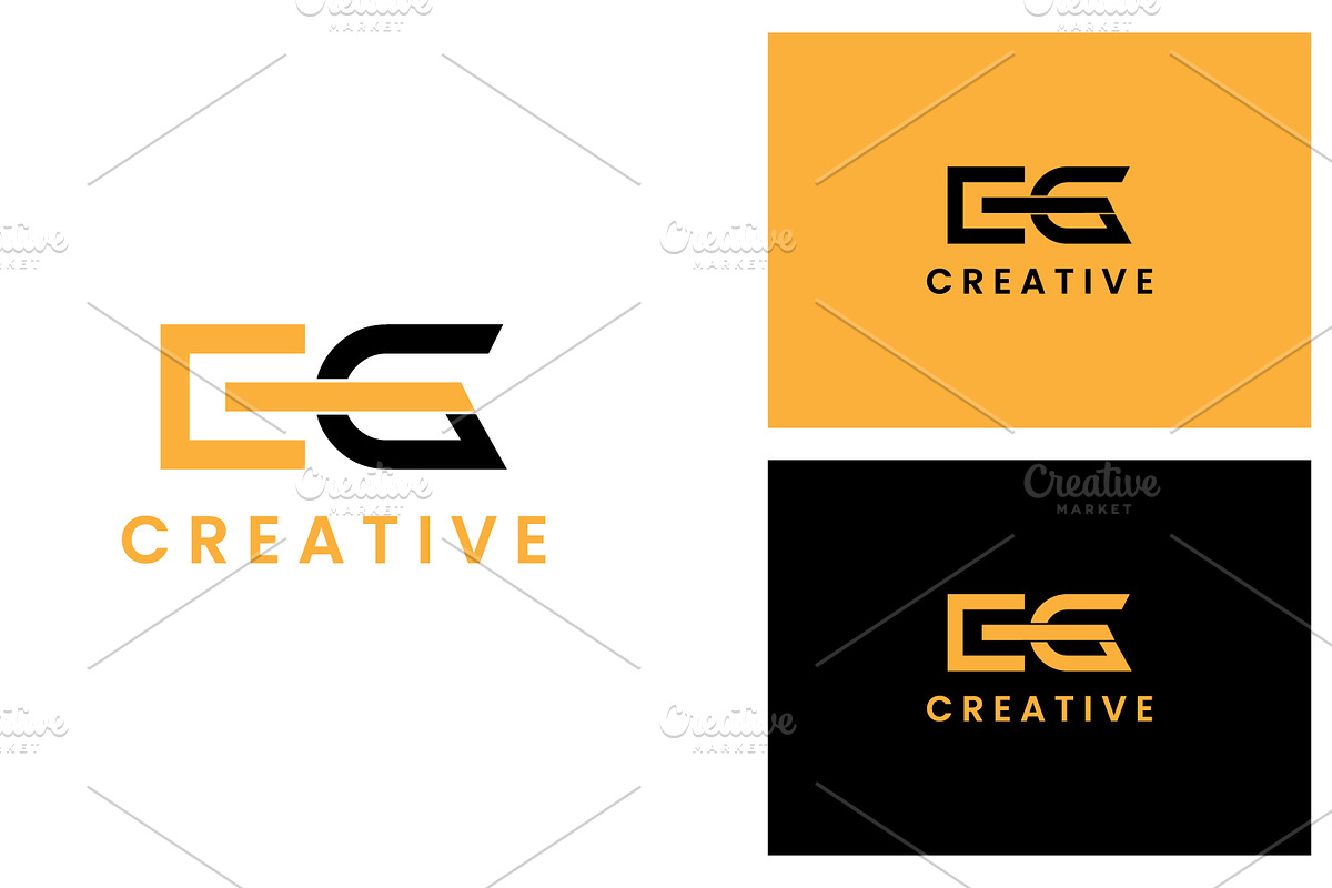 EG Letter Monogram Logo, a Branding & Logo Template by elchinarts (Photo 1 of 5)