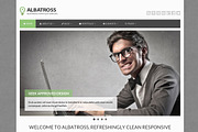 Albatross HTML template (Bootstrap), a Websites & App Template by Jinson (Thumbnail 2 of 5)