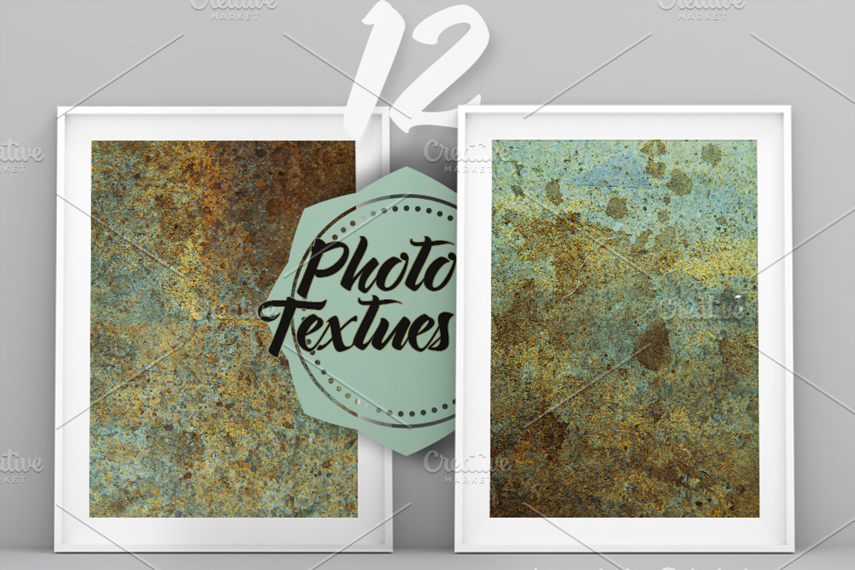 12 Grunge textures-photo pack, a Texture Graphic by JAY MID IMAGE (Photo 2 of 9)