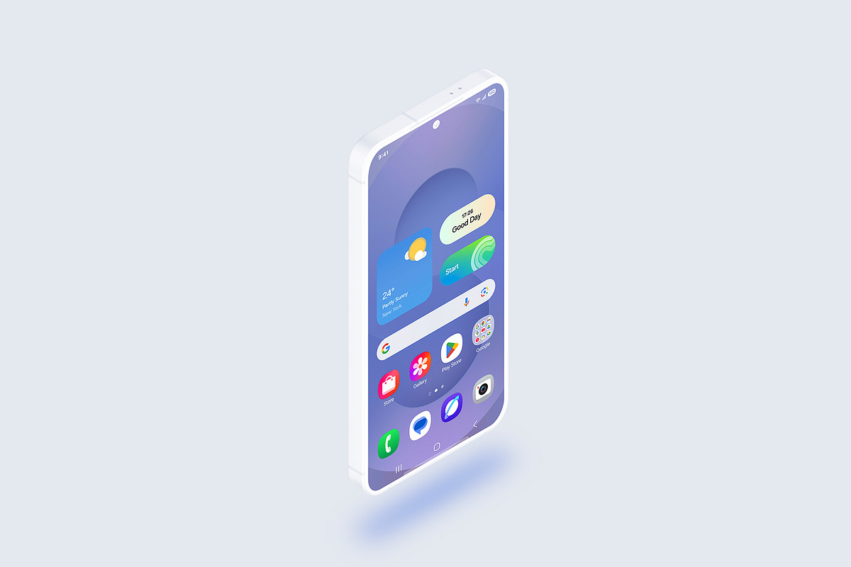 Galaxy S25 Clay Mockups Scenes, an Android Mockup by Asylab (Photo 19 of 58)