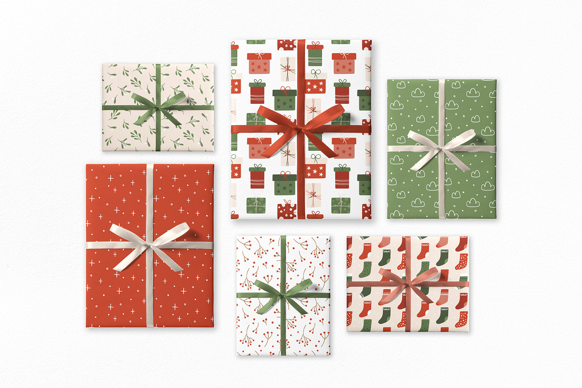 Winter Holiday - Christmas Set, a Pattern Graphic by simpleblues (Photo 6 of 9)