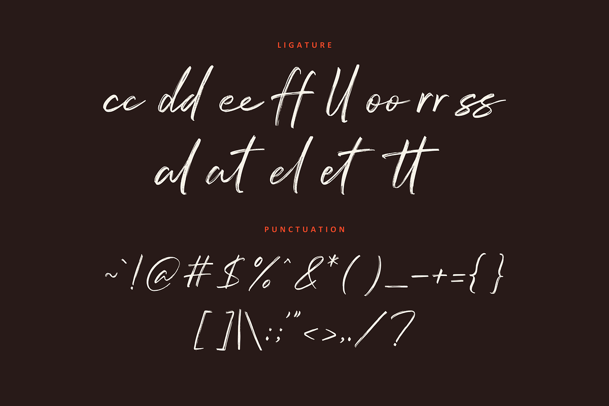 Renotis Brush - Brush Script Font, a Script Font by Nirmana Visual (Photo 7 of 10)