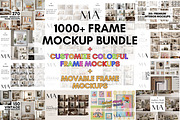 Mega Interior Frame Mockup Pack, a Household Mockup by Mockup Art Atelier (Thumbnail 1 of 60)