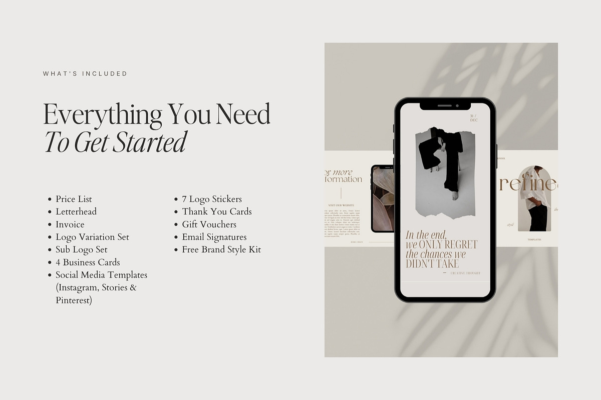 Zephyr Mini Brand Kit | Canva, a Branding & Logo Template by Adam and Grace (Photo 9 of 19)