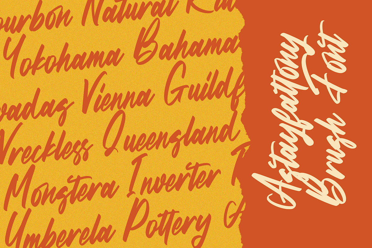 Astayfattony - Handwritten Font, a Script Font by StringLabs (Photo 9 of 13)