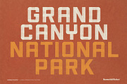 SAZERAC Painted – A Bold SVG Font, a Sans Serif Font by Komet & Flicker (Thumbnail 9 of 15)