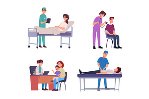 Medical composition. Healthcare, a Healthcare Illustration by Onyx