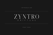 Zyntro & Driftune — Luxury Font Duo, a Serif Font by Only Fonts (Thumbnail 1 of 9)