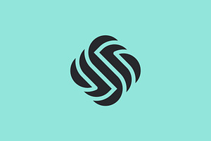 abstract letter S swirl logo, a Branding & Logo Template by Rasagama Studio