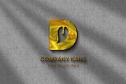 D Leaf Water Logo Template, a Branding & Logo Template by IndraSign (Thumbnail 2 of 3)
