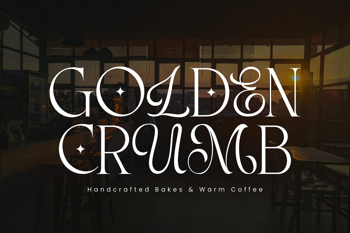 Horia Garden - Luxury Food Fonts, a Serif Font by Randi Irvan | Rvandtype (Photo 3 of 12)