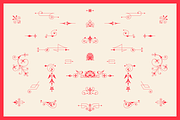 Decorative Vector Ornaments Bundle, a Decorative Illustration by digiful (Thumbnail 9 of 9)
