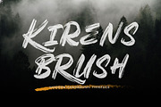 Kirens - Modern Handbrush Font, a Handwritten Font by limitype (Thumbnail 1 of 10)