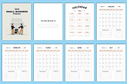 2025 Small Business Planner Canva, a Stationery Template by Designmela01 (Thumbnail 2 of 5)