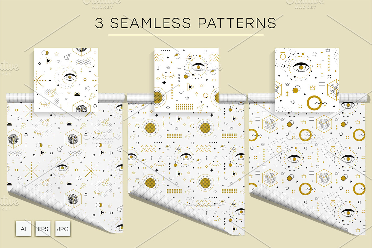 70 Memphis elements. Vector., a Pattern Graphic by KENO Mascots (Photo 3 of 5)