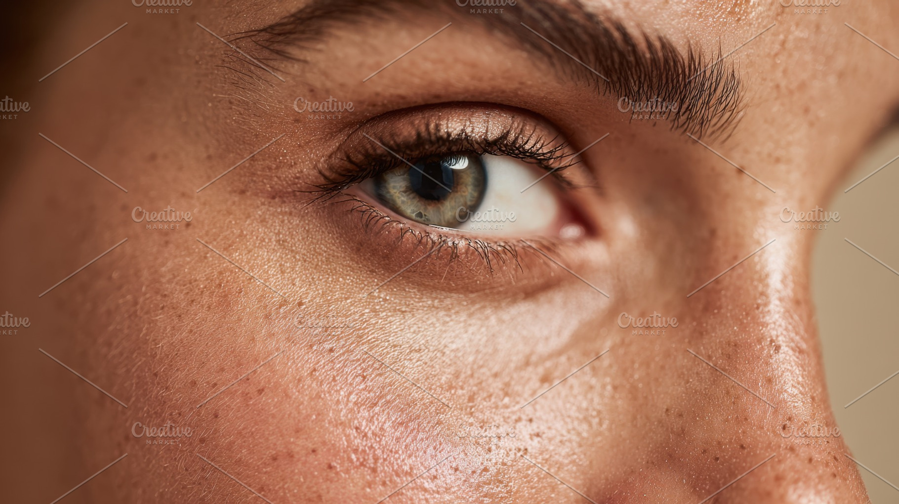 Close-up of an eye, a Photo by Beautiful things