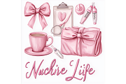 Prompt Pink Medical Clipart, an Animal Illustration by Creative design (Thumbnail 4 of 7)