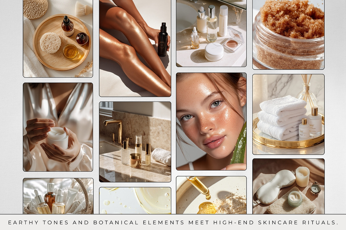 Skincare Stock Photo Bundle, a Photo by ZenSocialDesigns (Photo 4 of 9)