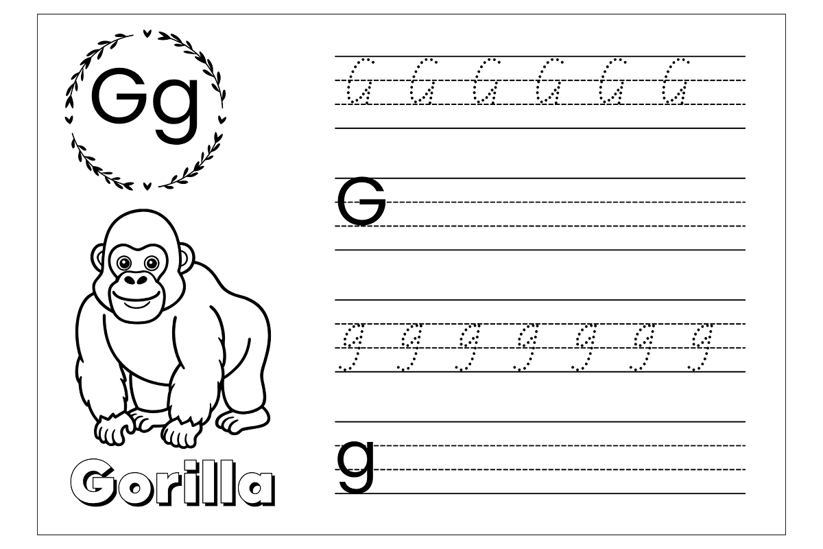 Animal coloring Book for Kids, an Education Illustration by Noorist (Photo 9 of 28)
