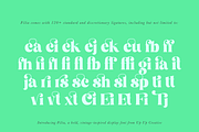Filia Display Font, a Serif Font by Up Up Creative (Thumbnail 6 of 12)