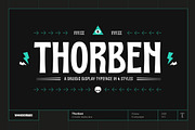 Thorben, a Sans Serif Font by Wondermake (Thumbnail 1 of 8)