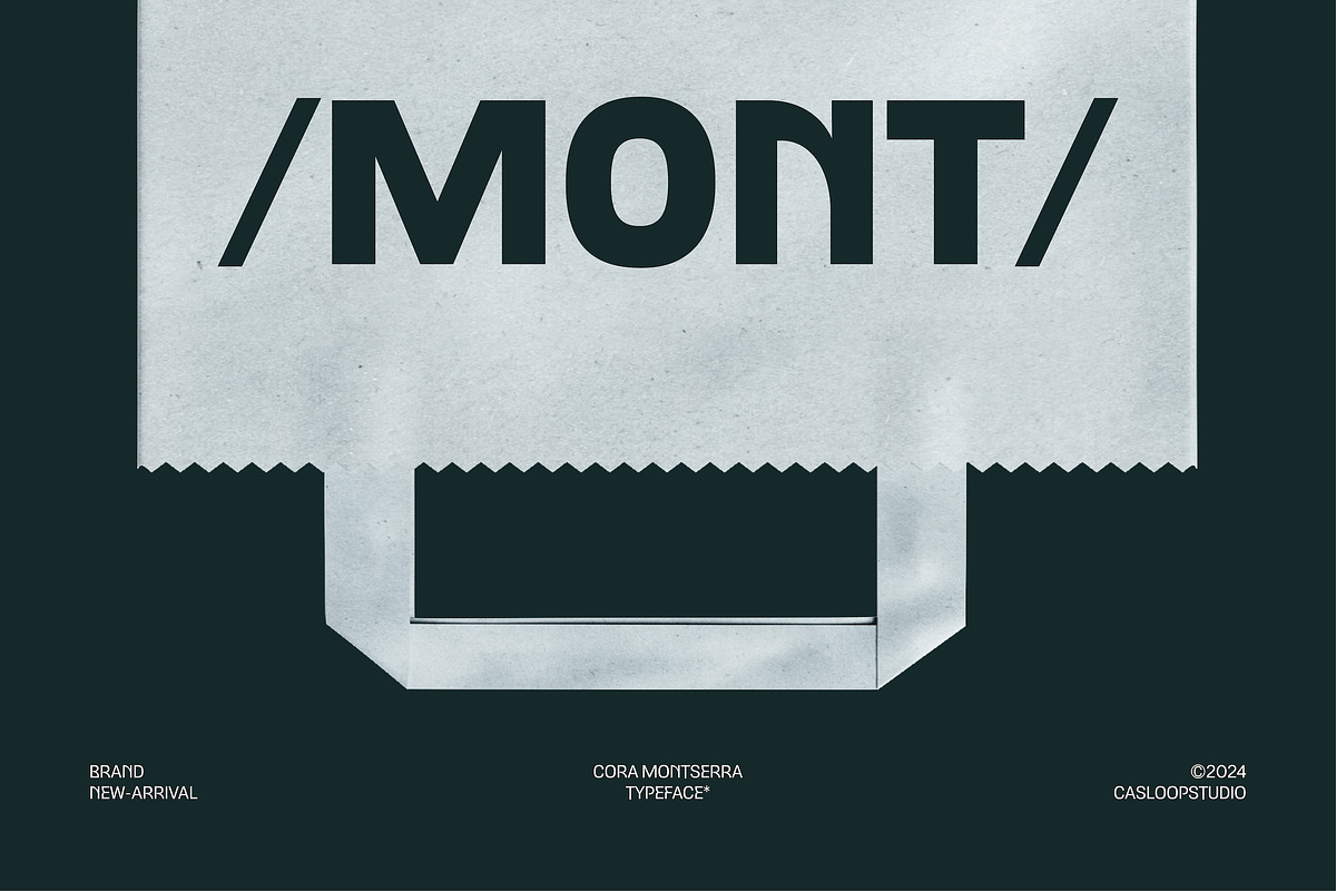 Cora Montserra - Modern Sans 9 Fonts, a Sans Serif Font by Casloop Studio (Photo 7 of 9)