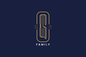 Geometric Line Initial G Logo