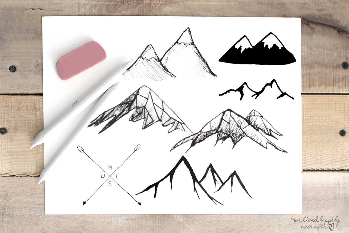 Geometric Animals & Rustic Landscape, an Animal Illustration by WeLivedHappilyEverAfter (Photo 3 of 4)