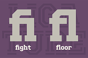 Top Slab – Retro Varsity Slab Serif, a Slab Serif Font by Tiptop Graphic (Thumbnail 6 of 10)
