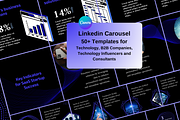 Linkedin Carousel Post Bundle, a Social Media Template by GrowthHackingStudio (Thumbnail 1 of 8)