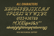 Badalona Display Script, a Script Font by Letterhend Studio (Thumbnail 2 of 9)