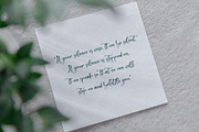 Monttaneely, a Script Font by Integritype Studio (Thumbnail 6 of 15)